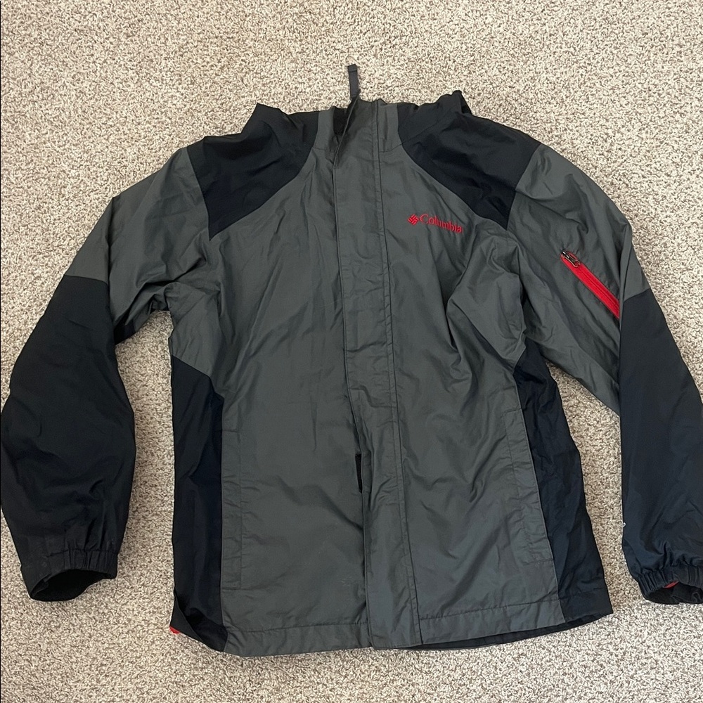 Columbia Two-Tone Gray and Black Jacket